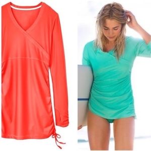 Athlete Wickit Adjustable Coverup Coral Sz XS